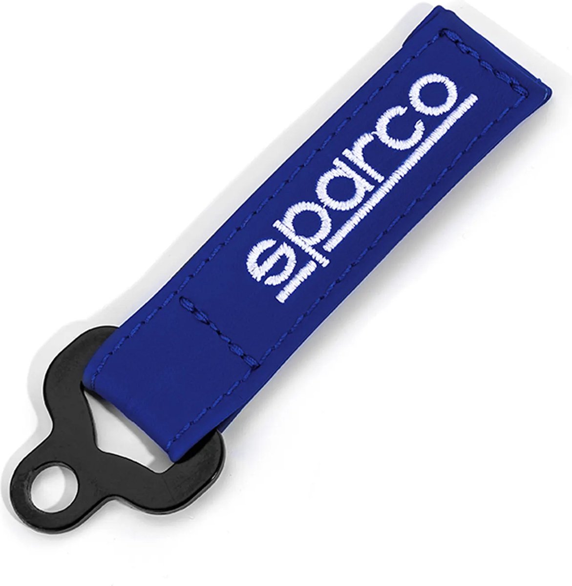 Porte-clés en cuir Sparco - bleu clair - taille unique