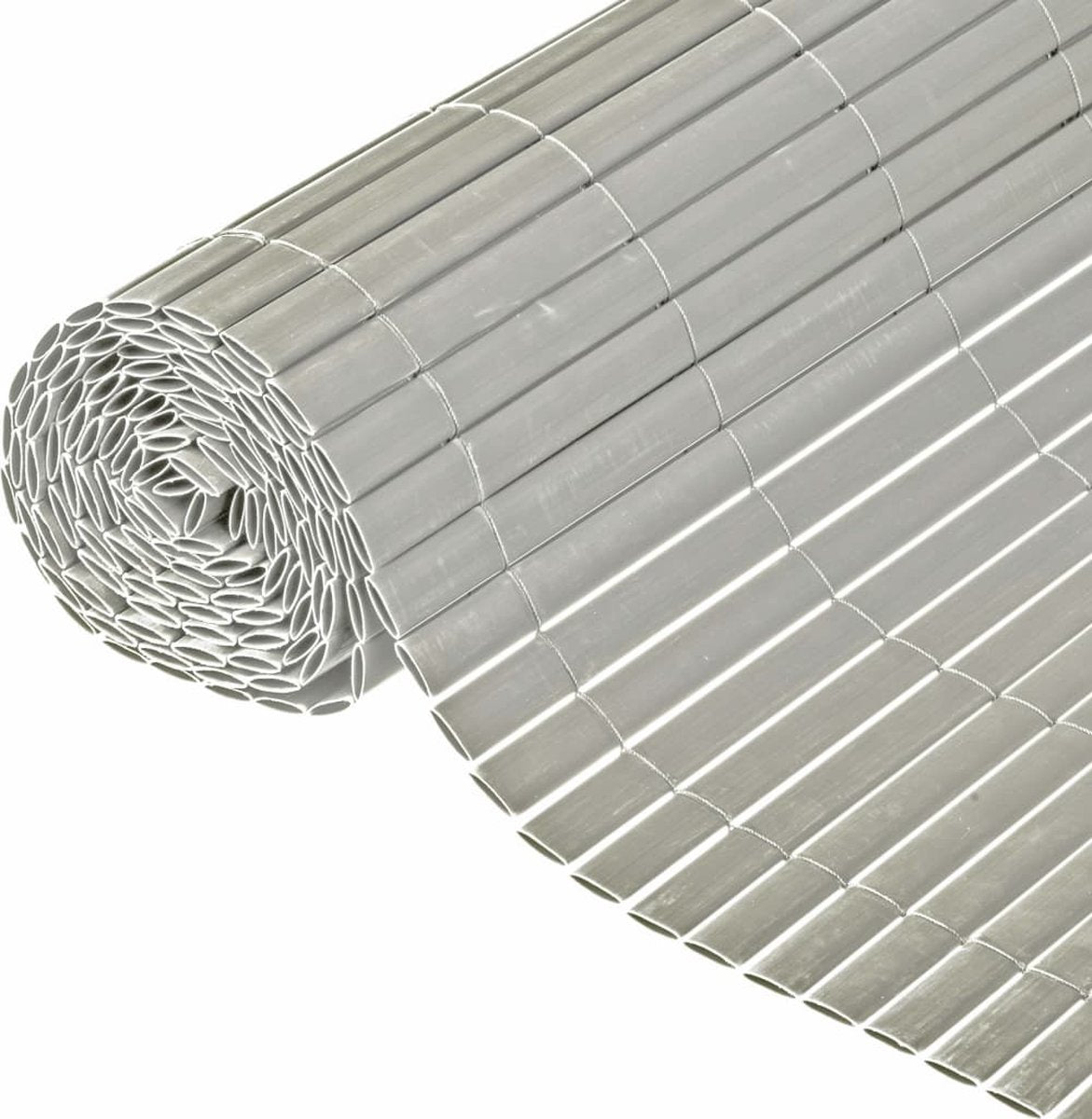 Nature Nature Garden Screen Double-Side 1,5x3 M PVC Gray