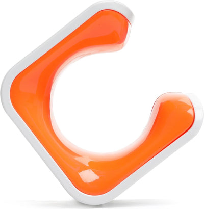 Clip de vélo roadie Clug pour le mur - blanc orange