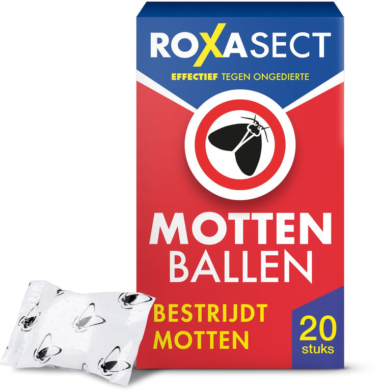 Boules à mites Roxasect - lutte contre les mites - lutte contre les insectes - 20 pièces