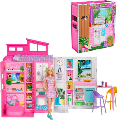 Mattel Holiday Home avec Fashion Doll Play set