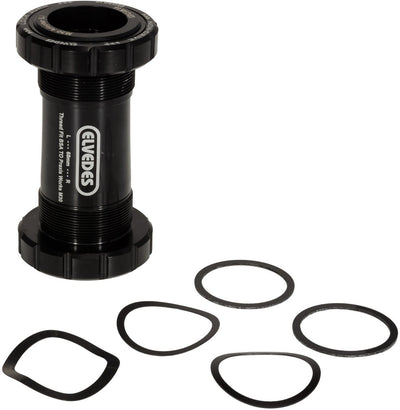 Boitier de pédalier Elvedes Filetage fit BSA pour Praxis route VTT 68-73 mm