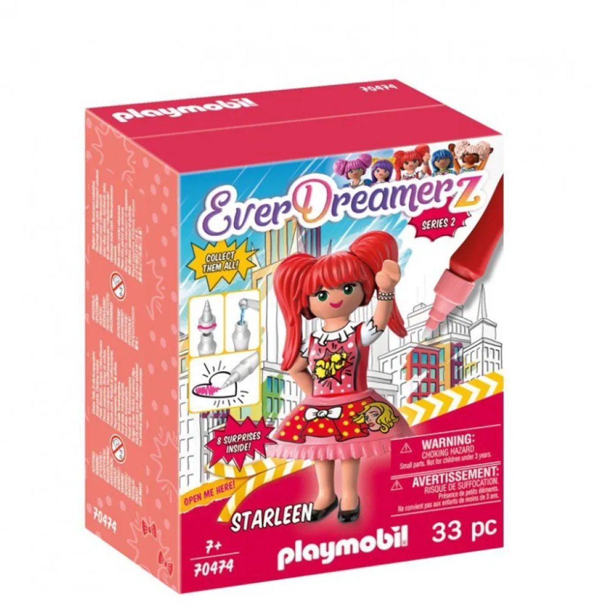 Playmobil everdreamerz starleen série 2 -comic world - 70474