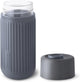 Black blum black+blum mug de voyage en verre - 340ml - gris