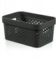 Courbe | panier infinity dots xs 1,4 l recyclé, gris anthracite, matière 100% recyclée, 17 x 12,6 x 8,4 cm