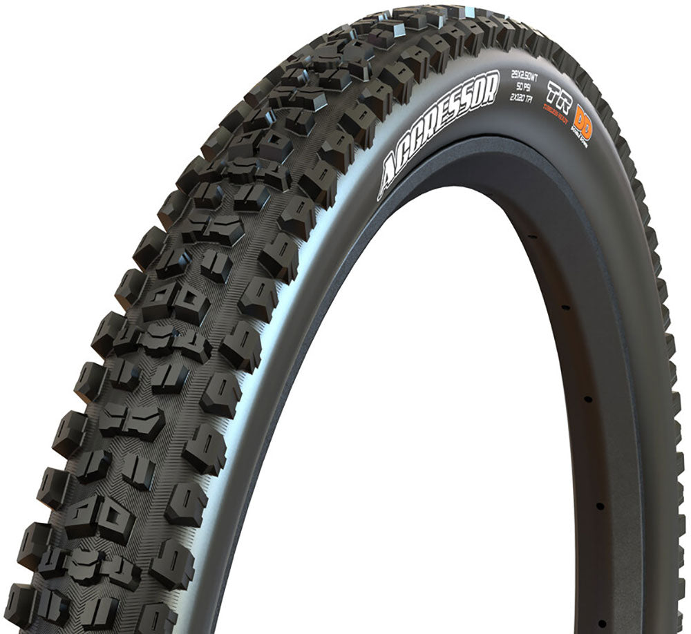 Pneu pliable Maxxis Aggressor 27,5x2,50 wt dd tr dual 120x2
