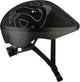 Casque junior Nijdam - dark storm - noir gris argent