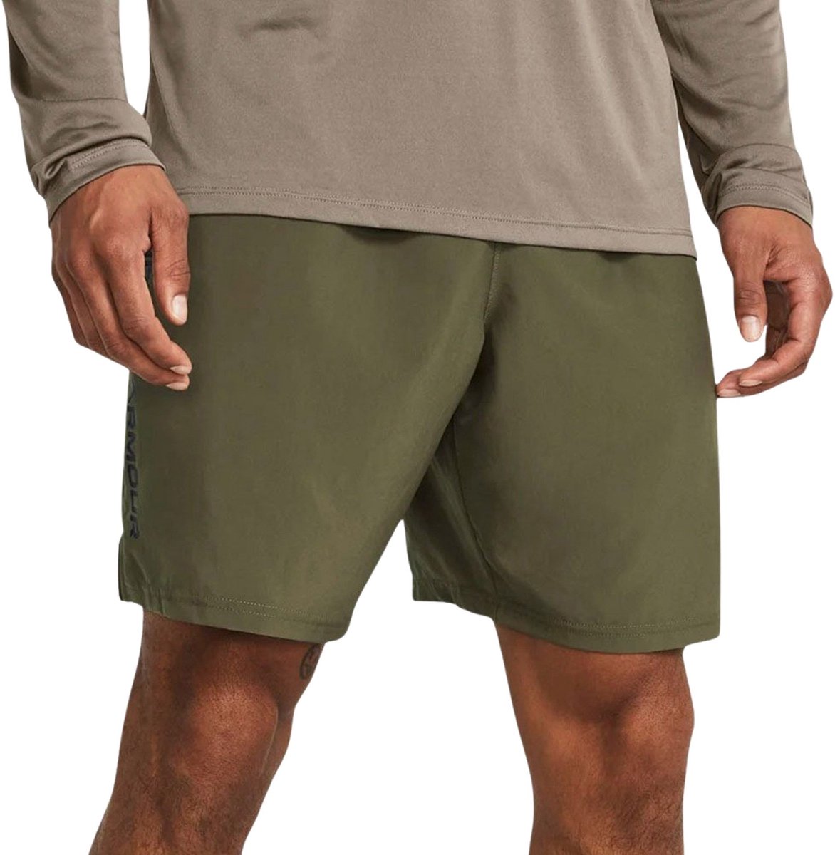 Under Armour UA Tissé WDMK Shorts Pantalon de sport pour homme - Vert - Taille S