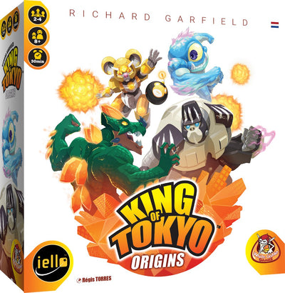 Jeux de gobelins blancs, jeu de société, roi des origines de Tokyo, stratégie 8+.