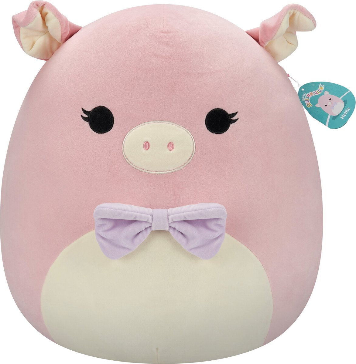 Peluche peluche Squishmallows - porcelet rose hetty, 50cm