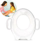 Réducteur de siège de toilette Munchkin - siège de toilette - siège de pot robuste - siège de toilette pour l'apprentissage de la propreté avec poignées et pieds - siège de toilette portable pour les tout-petits - entraîneur de toilettes
