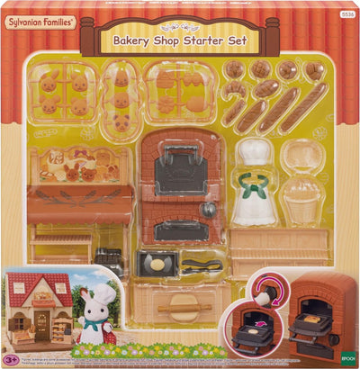 Sylvanian family 5535 ensemble de boulangerie pour maison de démarrage