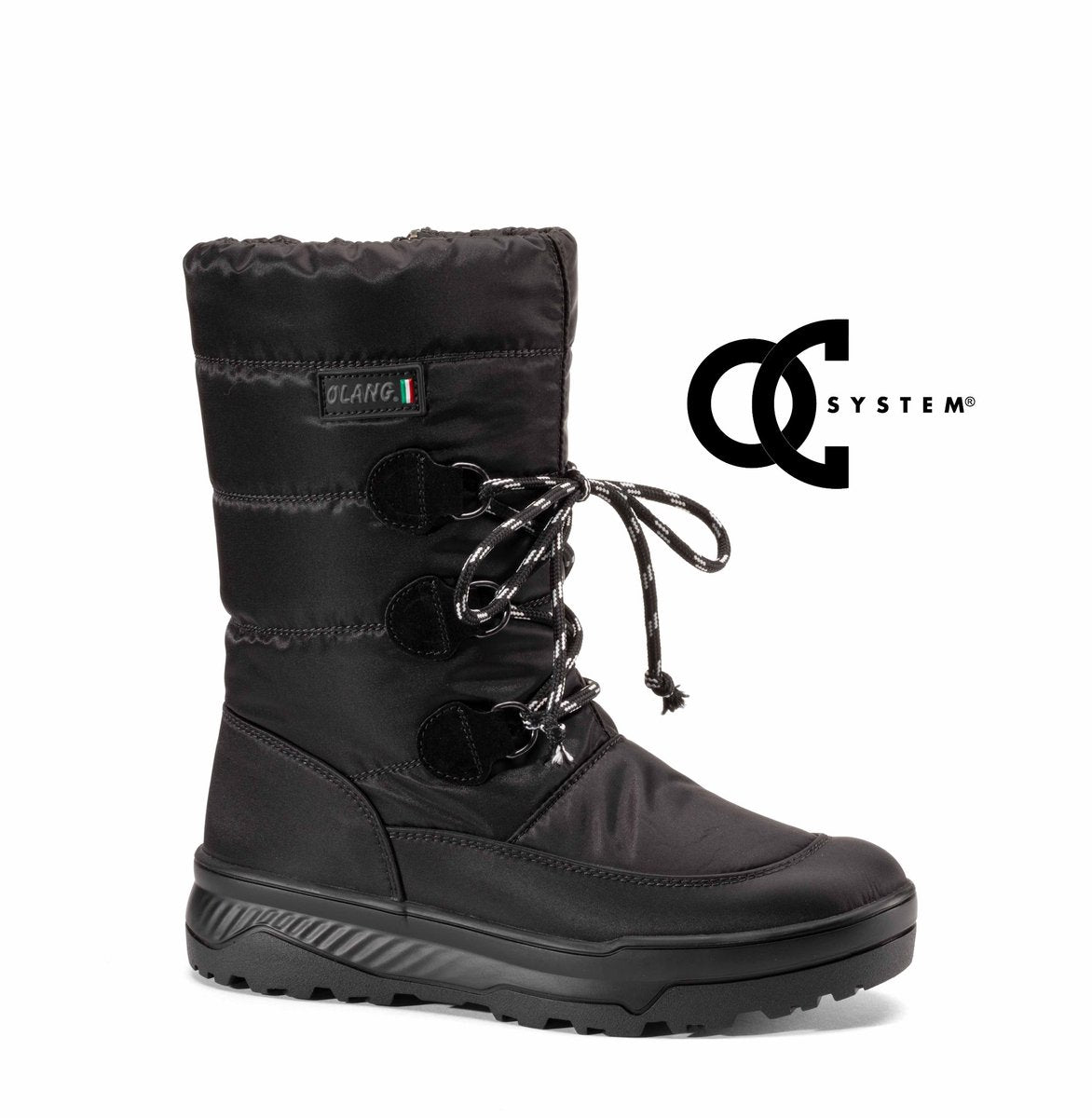 Olang bottes de neige viola oc femmes - nero
