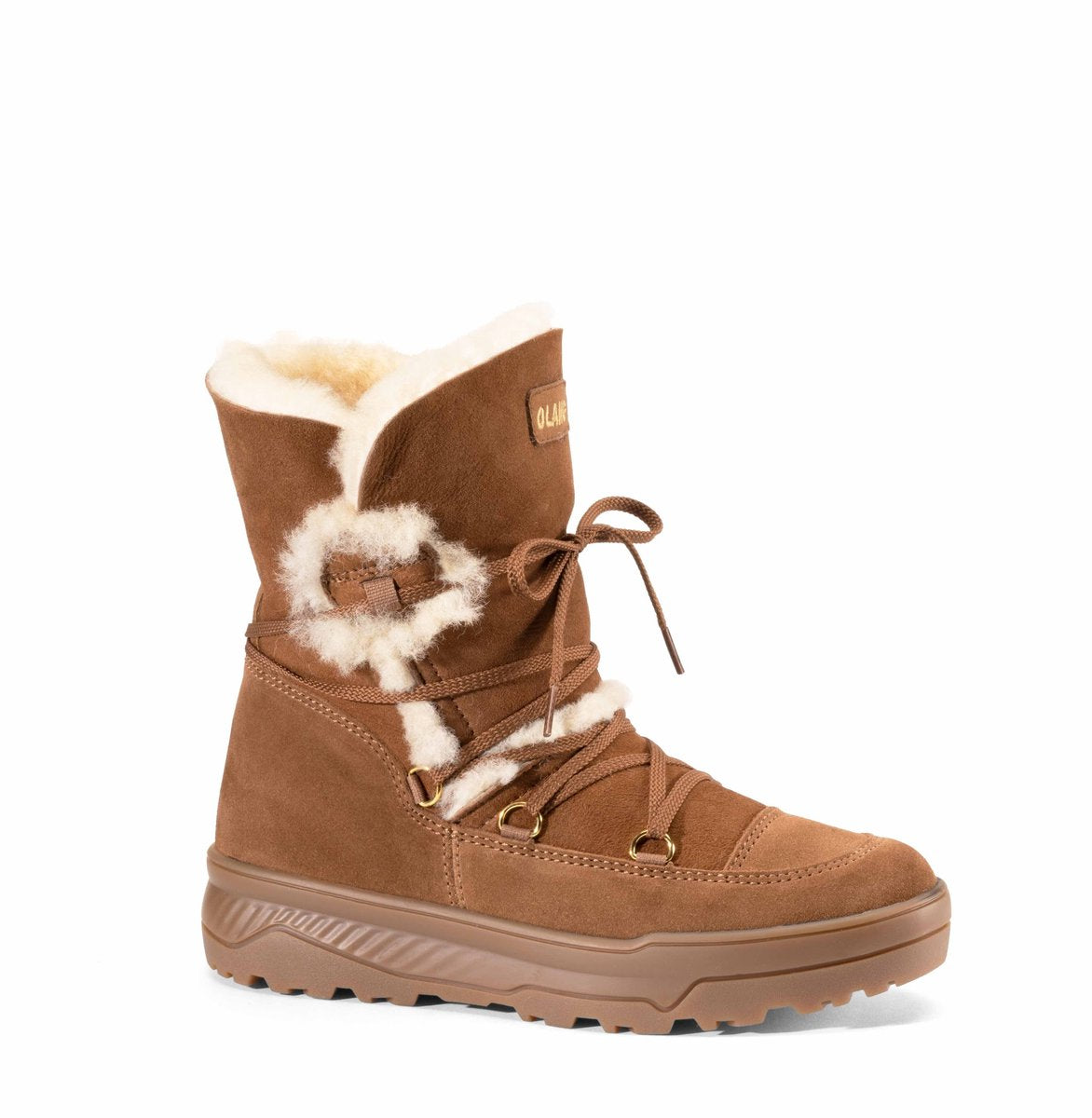 Olang tanya bottes de neige femmes - cuoio
