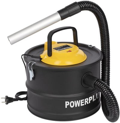 Aspirateur à cendres Powerplus powx3000 - 1000w - bac de récupération 15l - incl. fonction soufflage et filtre remplaçable - convient pour cheminée, atelier, barbecue et poêle