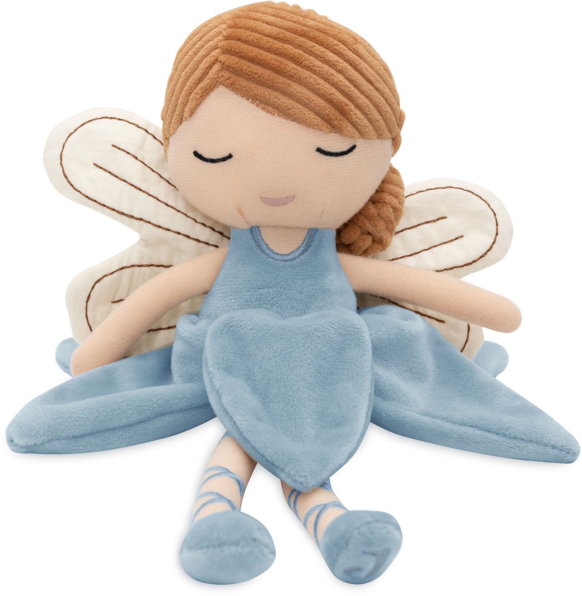 Jollein - poupée peluche - amy - fée - 32cm