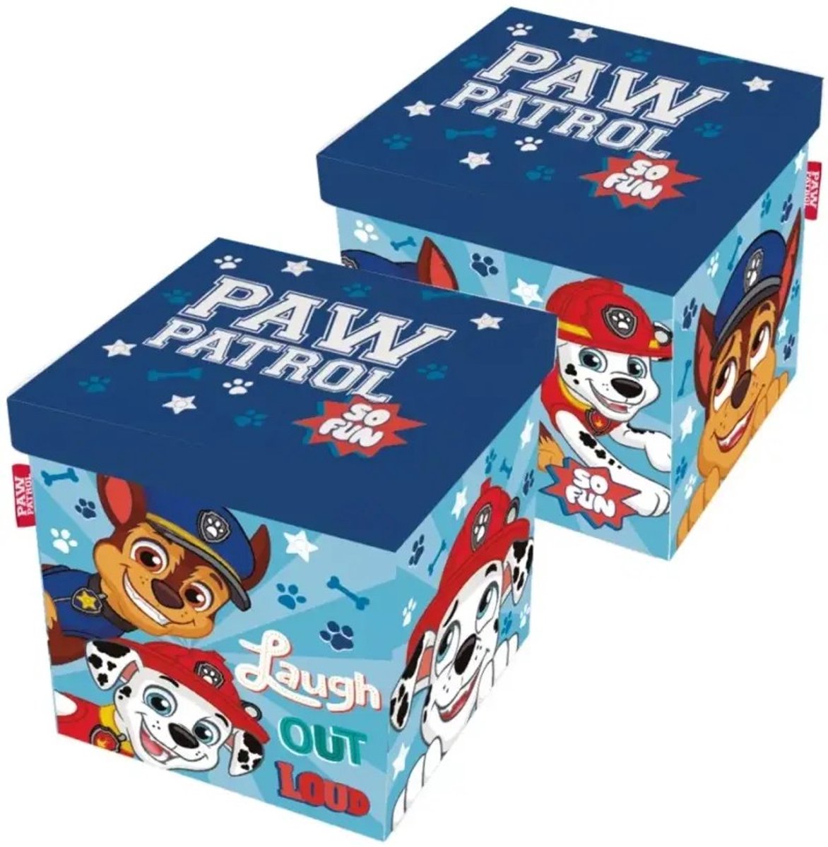 Boîte de rangement Pat Patrouille