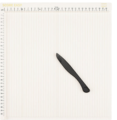 Vaessen creative • score tableau de notation facile 30,5x30,5cm blanc cassé cm