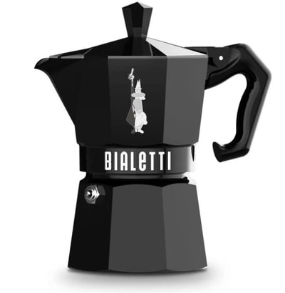 Cafetière exclusive Bialetti moka noire pour 3 sacs