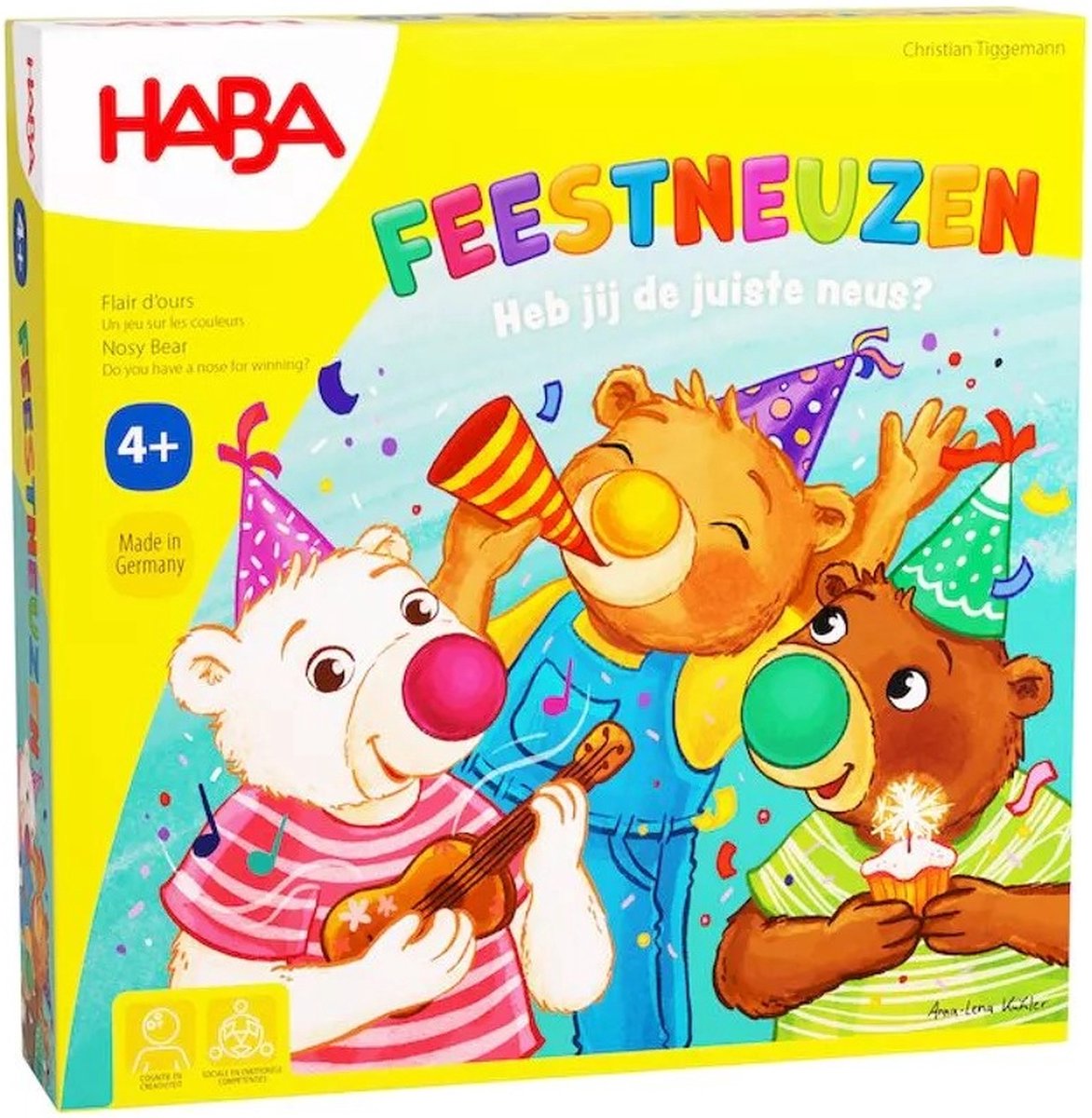 Jeu Haba - fêtards - 2 à 4 joueurs - 4+