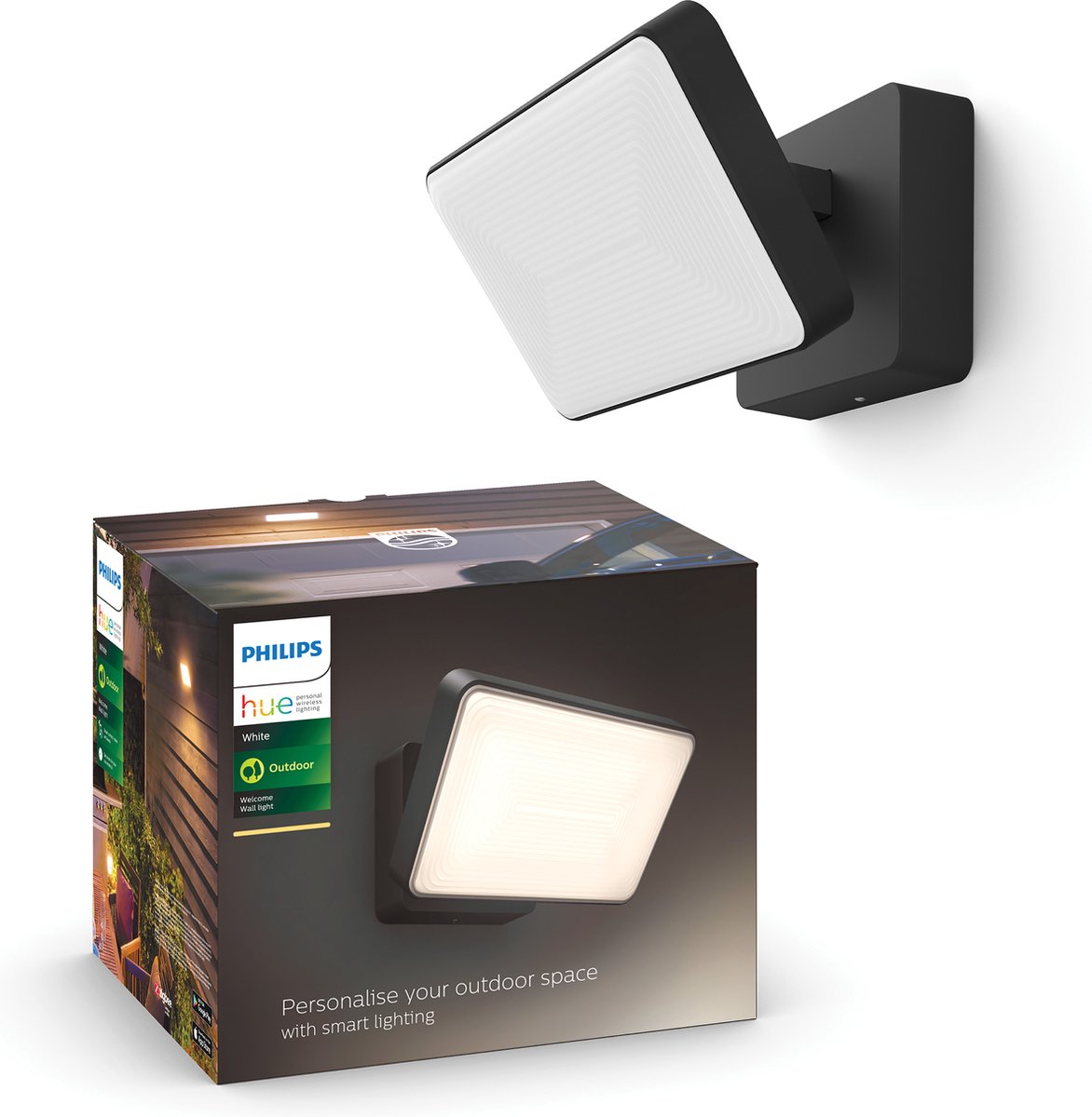 Spot Philips Hue Welcome - lumière blanche chaude