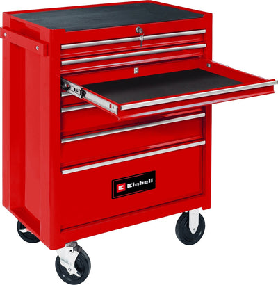 Chariot à outils Einhell tc-tw 150 - 7 tiroirs - max. Capacité de chargement de 150 kg