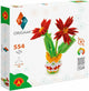 SELECTA ORIGAMI 3D VASE FLOWN, 554DLG.