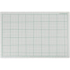 Caoutchouc de tapis coupé avec lignes de grille, 30x45 cm