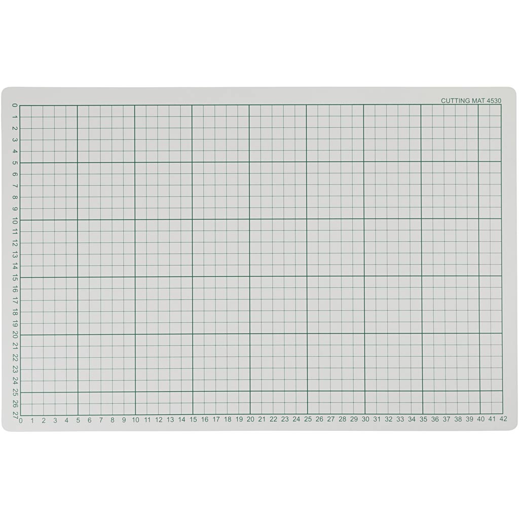 Caoutchouc de tapis coupé avec lignes de grille, 30x45 cm