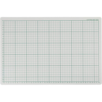 Caoutchouc de tapis coupé avec lignes de grille, 30x45 cm