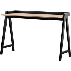 Bureau Schavenburg dom-tw126-oak-chêne noir chêne, noir