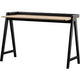 Bureau Schavenburg dom-tw126-oak-chêne noir chêne, noir