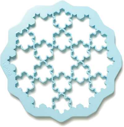 Lékué emporte-pièce flocons de neige - bleu