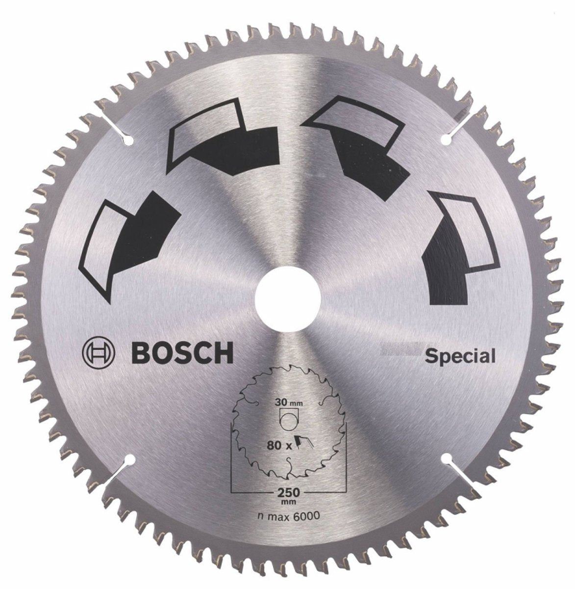 Bosch - lame de scie circulaire spéciale 250 x 30 x 3,2 mm, 80