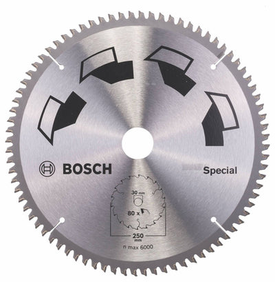 Bosch - lame de scie circulaire spéciale 250 x 30 x 3,2 mm, 80