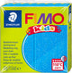 Fimo kids pâte à modeler 42 g bleu pailleté