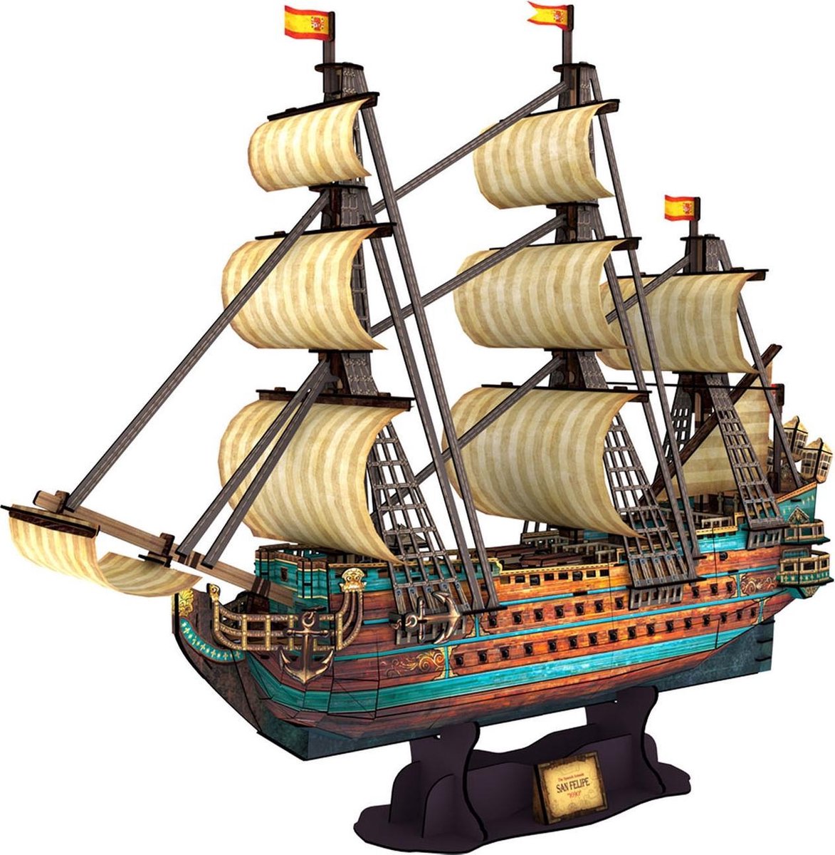 Maison de Hollande San Felipe - Puzzle 3D - 248 pièces