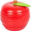 Jeu d'empilement en bois petit pied pomme