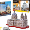 Cubic Fun 3d Puzzle National Geographic St. Cathédrale Paul