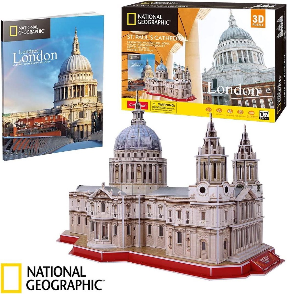 Cubic Fun 3d Puzzle National Geographic St. Cathédrale Paul