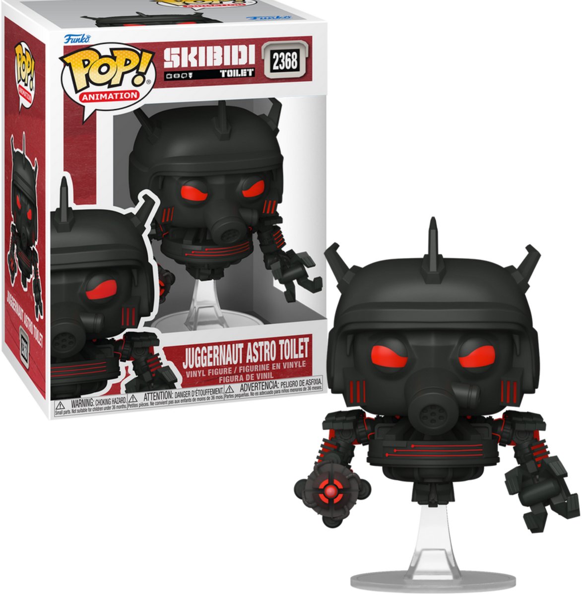 Funko pop vinyl : skibidis2 - jgrnaut astrotoilet
