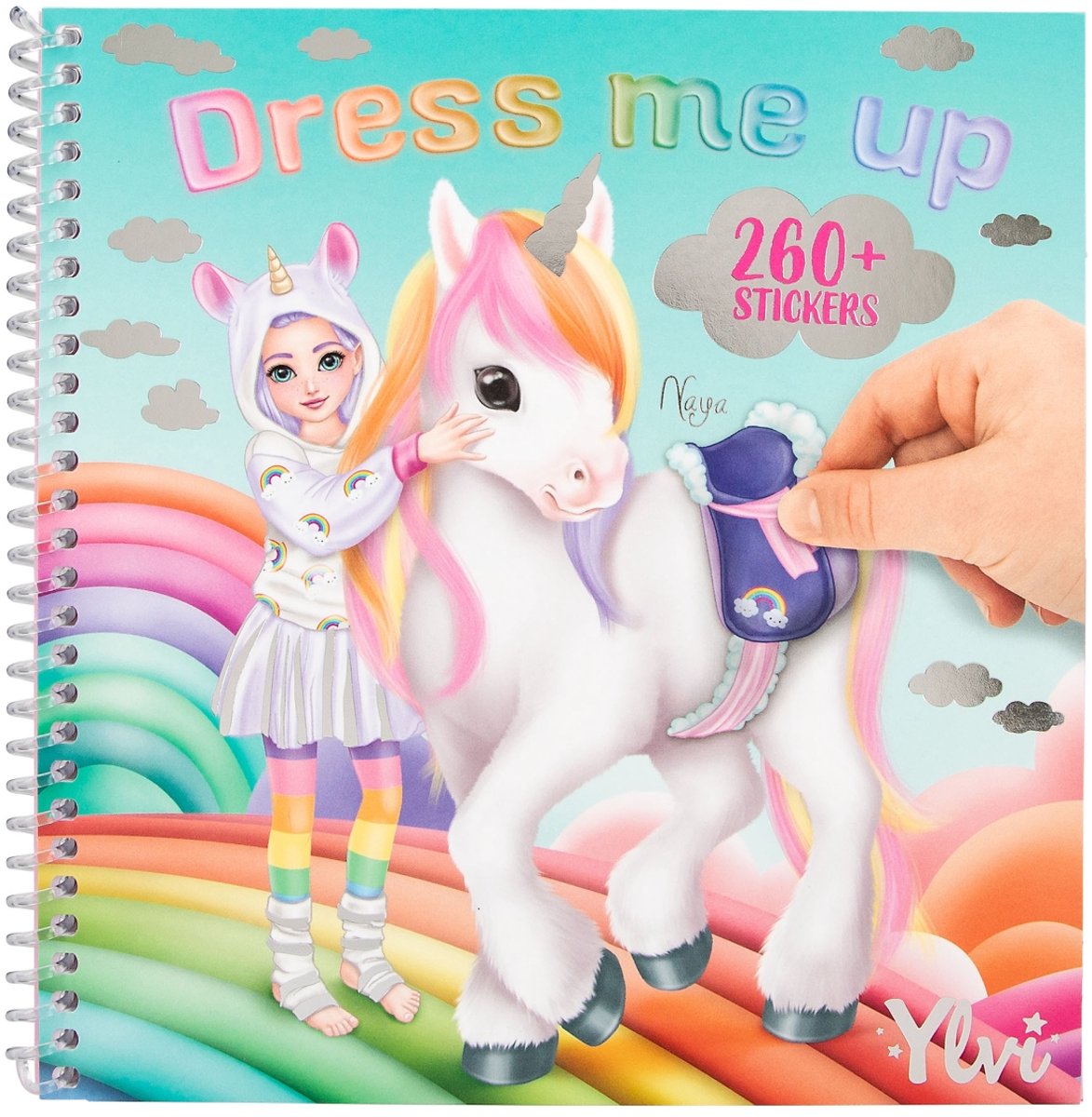 Unbranded sans marque ylvi dress me up livre d'autocollants (6558941)
