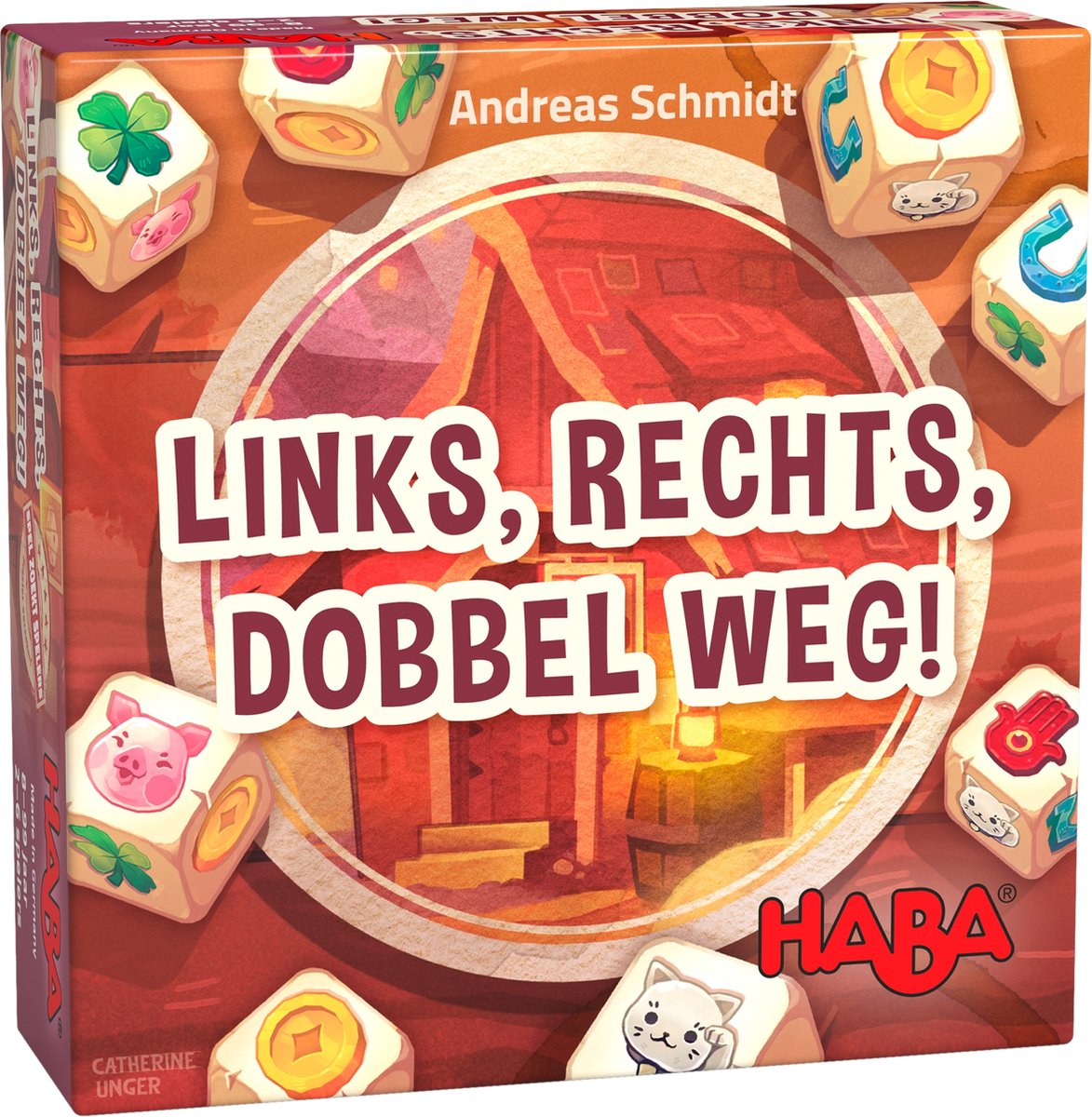 Haba - jouez à gauche, à droite, lancez les dés !
