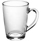Verre à café nouveau matin en verre trempé