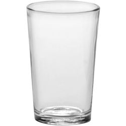 Gobelet conique en verre trempé