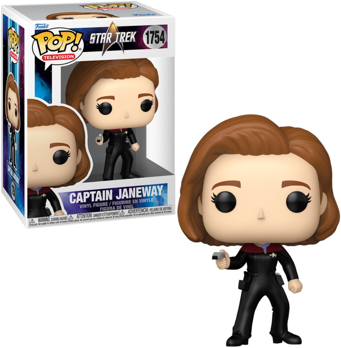 Funko-pop ! télévision : Star Trek - Capitaine Janeway #1754