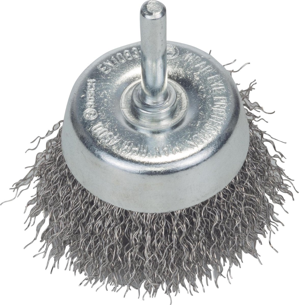 Brosse Bosch 6 mm 60 ondulée 0,3 inox