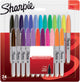 Marqueurs permanents Sharpie | point fin | différentes couleurs | 24 pièces