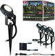 Paulmann plug Shine Spots de jardin LED Sting Kit de base IP67 3000K 3x6,4W 75VA anthracite