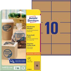 Étiquettes avery l7108-25 105 x 57 mm